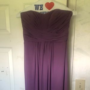 David’s bridal dress. Worn once. Size 4.
